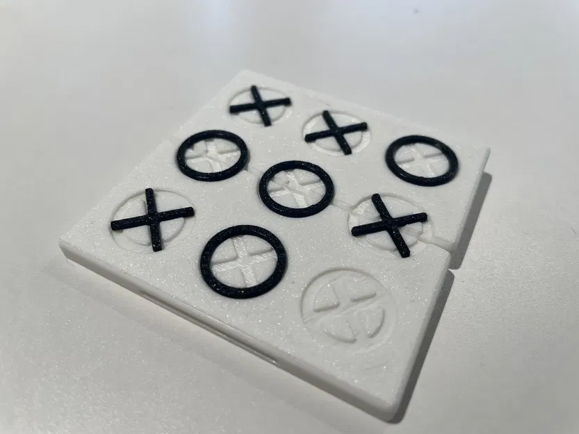 Bảng trò chơi Tic Tac Toe di động in một lần - Image 1