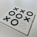 Bảng trò chơi Tic Tac Toe di động in một lần - Thumbnail 1