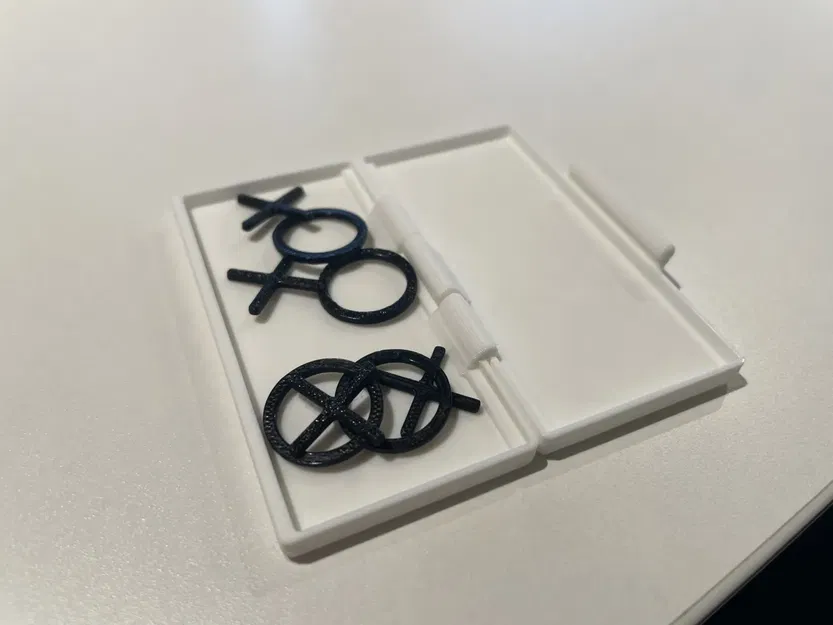 Bảng trò chơi Tic Tac Toe di động in một lần - Image 2