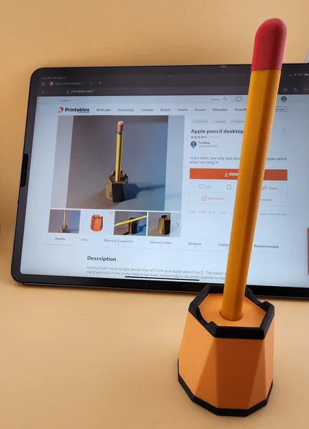 Giá đỡ bút Apple nâng cấp cho bàn làm việc - Image 6
