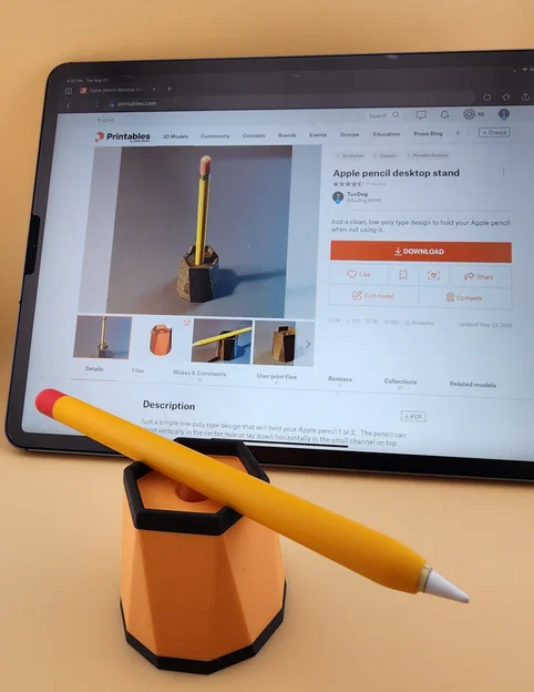 Giá đỡ bút Apple nâng cấp cho bàn làm việc - Image 7