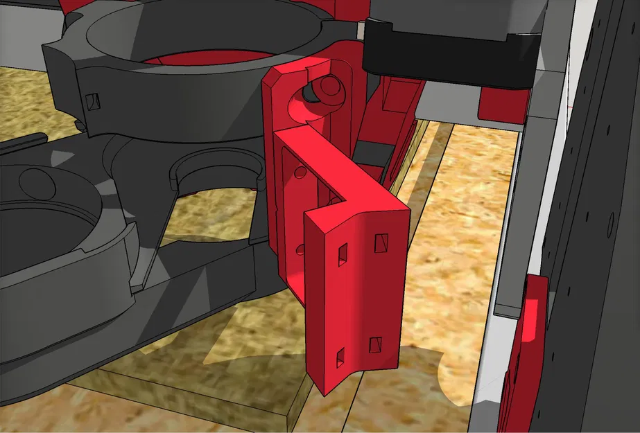 Giá đỡ bút và giá đỡ dao kéo cho LowRider 3 CNC với giày bụi ... - Image 1