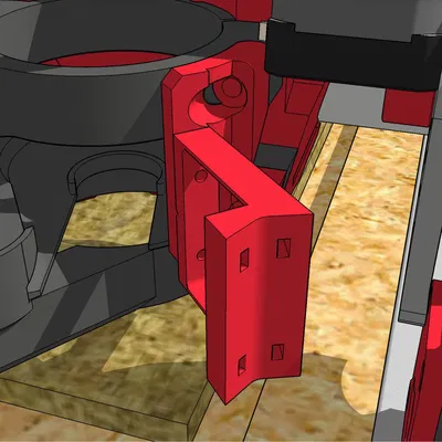 Giá đỡ bút và giá đỡ dao kéo cho LowRider 3 CNC với giày bụi ...