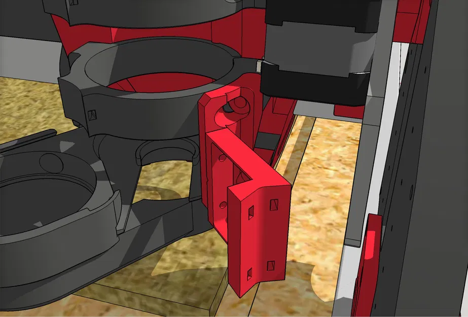 Giá đỡ bút và giá đỡ dao kéo cho LowRider 3 CNC với giày bụi ... - Image 4