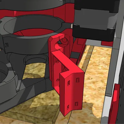 Giá đỡ bút và giá đỡ dao kéo cho LowRider 3 CNC với giày bụi ...