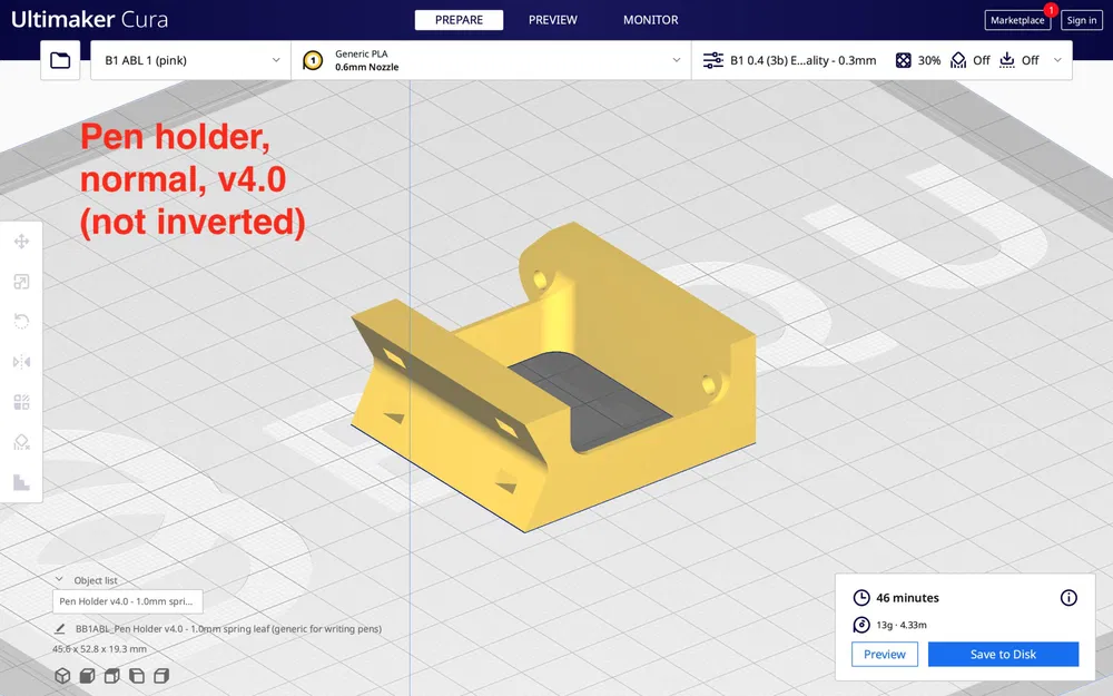 Giá đỡ bút KINEMATIC v4.0 cho LowRider 3 CNC - Image 3
