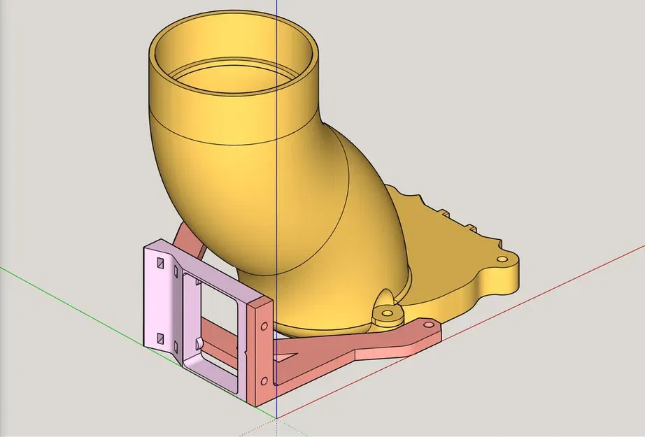 Giá đỡ bút cho REDUX LowRider 2 MPCNC với ống 2.5 - Image 1