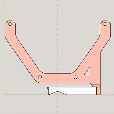 Giá đỡ bút cho REDUX LowRider 2 MPCNC với ống 2.5