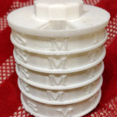 Máy phân phát thuốc hàng tuần/hàng tháng - Có thể xếp chồng với ngăn chứa bí mật