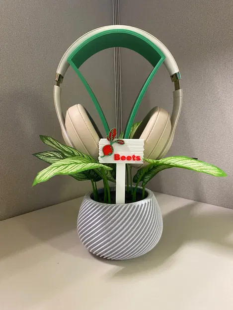Giá đỡ tai nghe hình chậu cây "Beets by Dre - Image 1