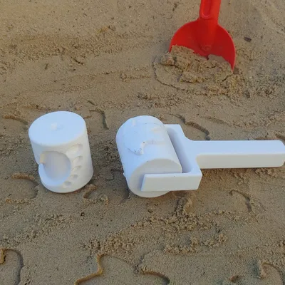 Xe lăn cát cho trẻ em với các con lăn thay đổi