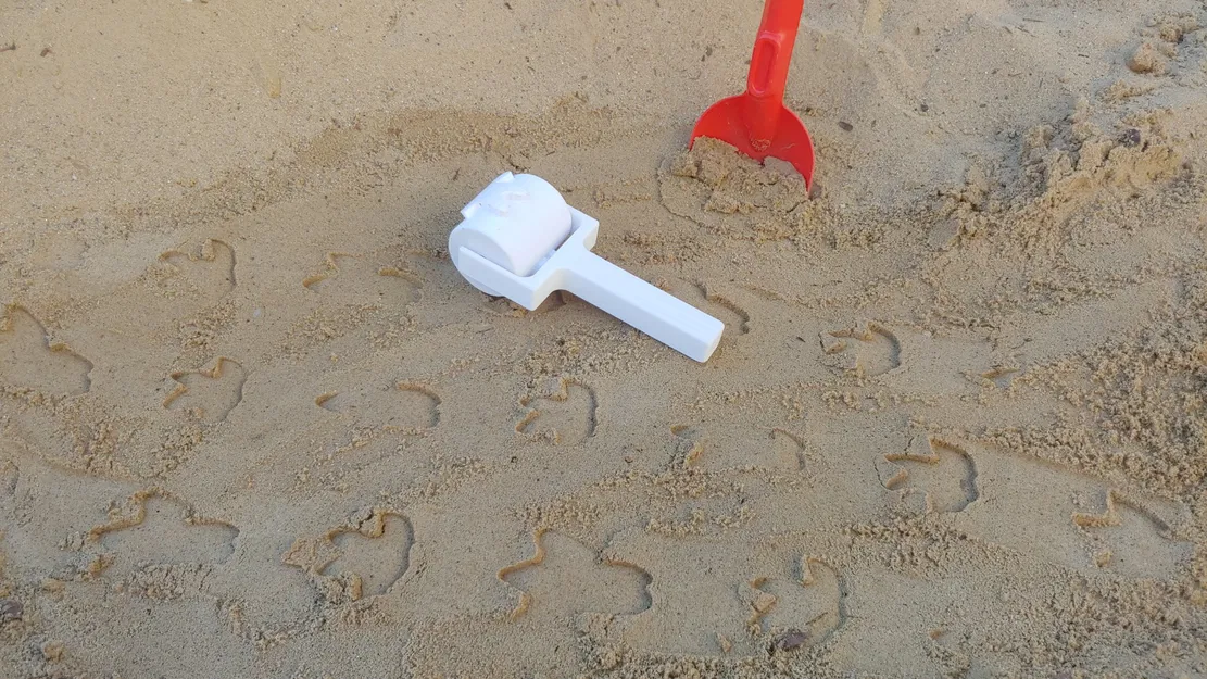 Xe lăn cát cho trẻ em với các con lăn thay đổi - Image 2