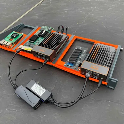 Giá đỡ mô-đun 1U cho ZimaBoard và Raspberry Pi