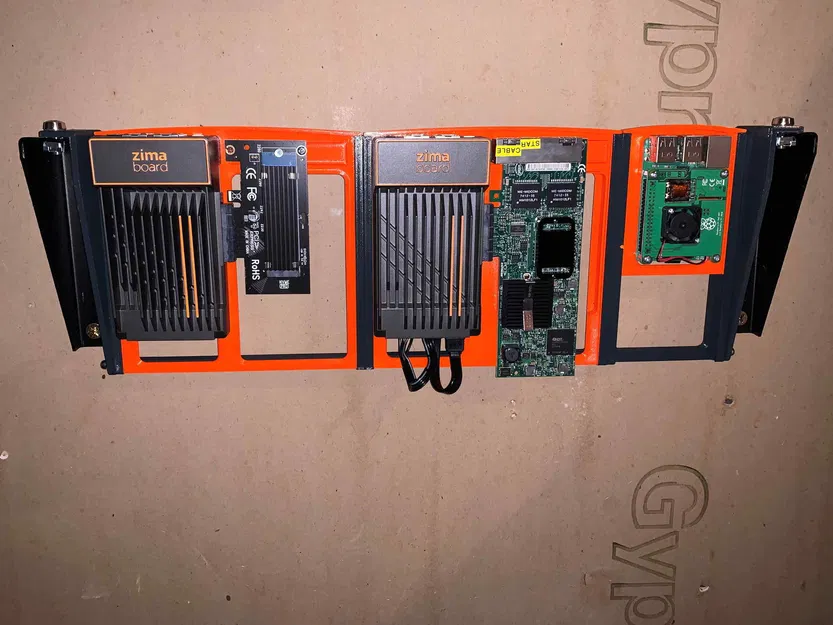 Giá đỡ mô-đun 1U cho ZimaBoard và Raspberry Pi - Image 2