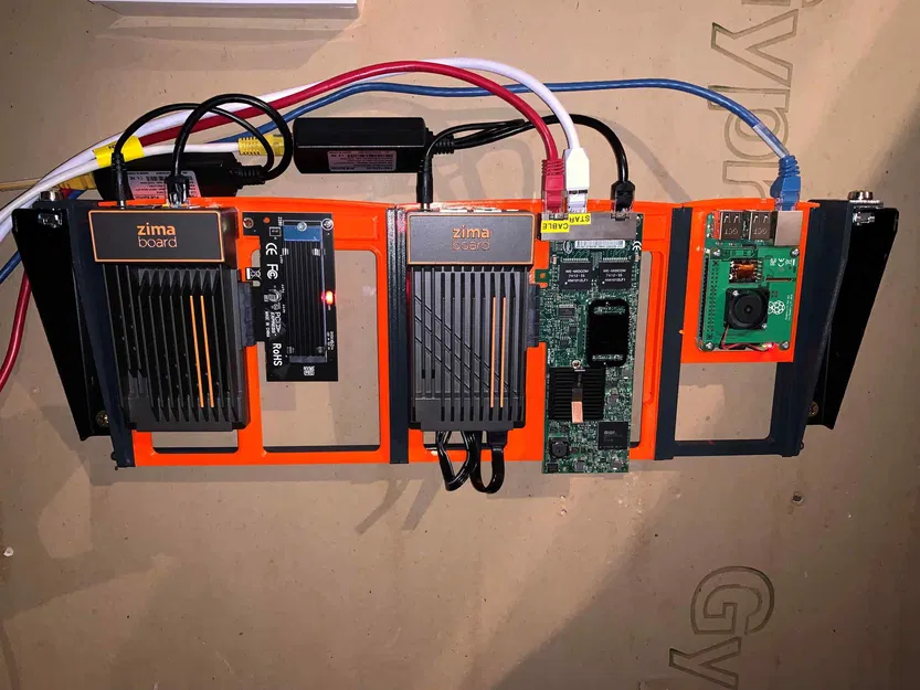 Giá đỡ mô-đun 1U cho ZimaBoard và Raspberry Pi - Image 3