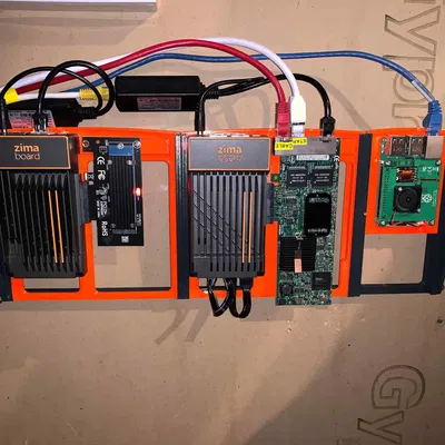 Giá đỡ mô-đun 1U cho ZimaBoard và Raspberry Pi