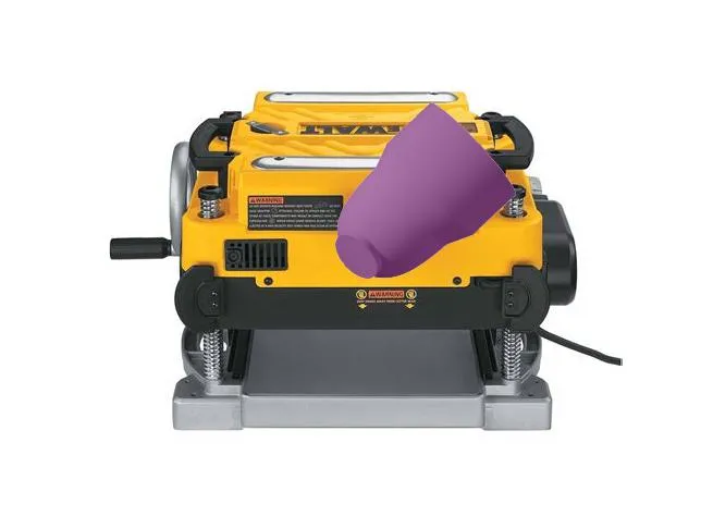 Bộ chuyển đổi ống hút cho máy bào Dewalt DW735 - Image 1