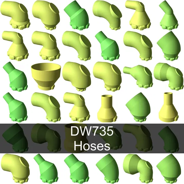 Bộ chuyển đổi ống hút cho máy bào Dewalt DW735 - Image 2