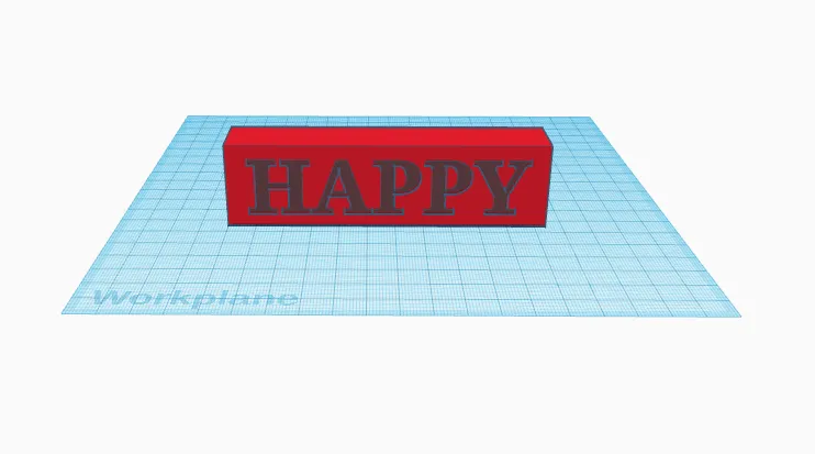Khối chữ "Happy" trang trí cho ngôi nhà của bạn - Image 1