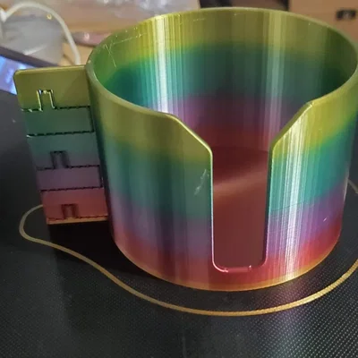 Giá đỡ cốc cho khách tại văn phòng hình khối văn phòng