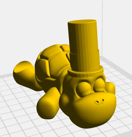 Rùa đội mũ cao bảnh bao - Image 1