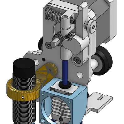 Giá đỡ quạt làm mát Heat Break cho Extruder Micro Swiss