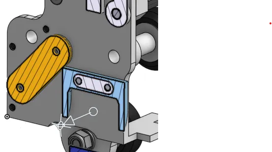 Giá đỡ quạt làm mát Heat Break cho Extruder Micro Swiss - Image 3