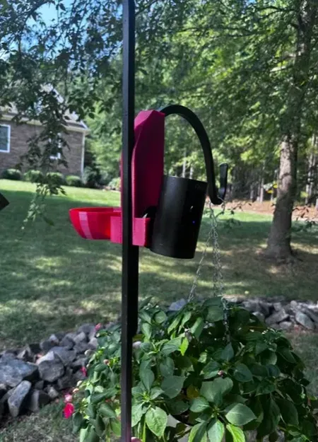 Giá đỡ camera và chậu cho chim trên giá đỡ đôi - Image 1