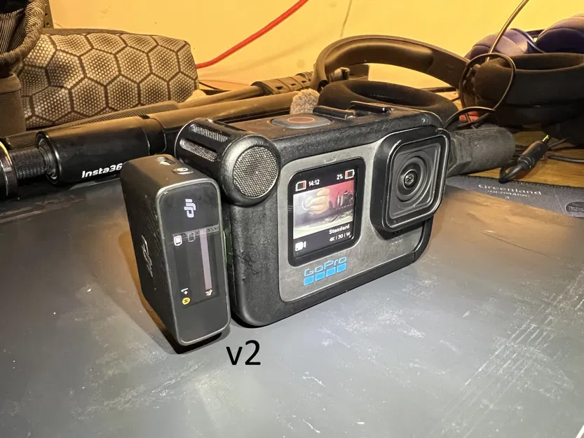 Giá đỡ hot shoe DJI Mic cho GoPro media mod - Image 8