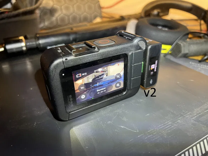 Giá đỡ hot shoe DJI Mic cho GoPro media mod - Image 9