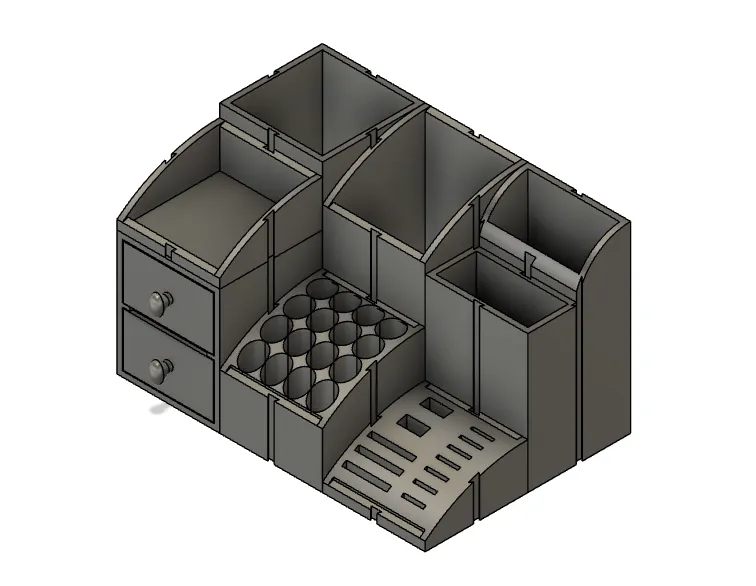 Giá đỡ bàn làm việc mô-đun có thể xếp chồng - Image 1