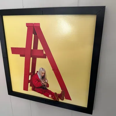 Khung album vinyl in được cho đĩa nhạc vinyl