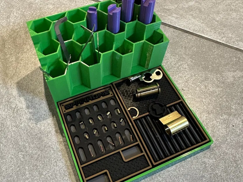 Khay ghim Hex dành cho thảm ghim Sparrows Mini - Image 1