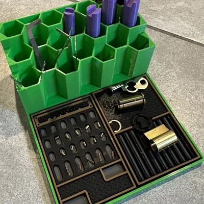 Khay ghim Hex dành cho thảm ghim Sparrows Mini