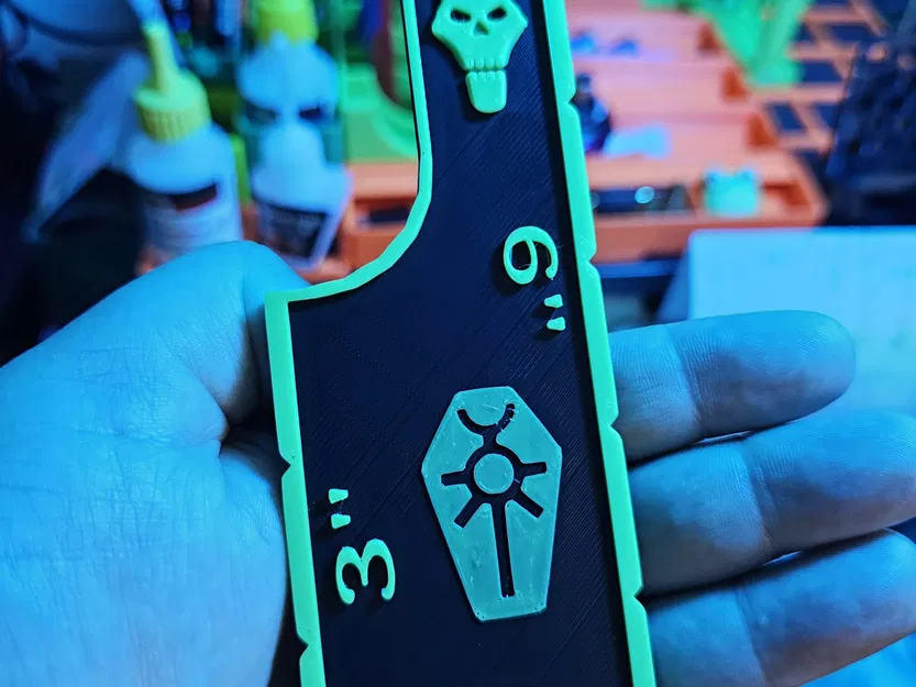 Thước đo Necron cho trò chơi 40K - Image 2