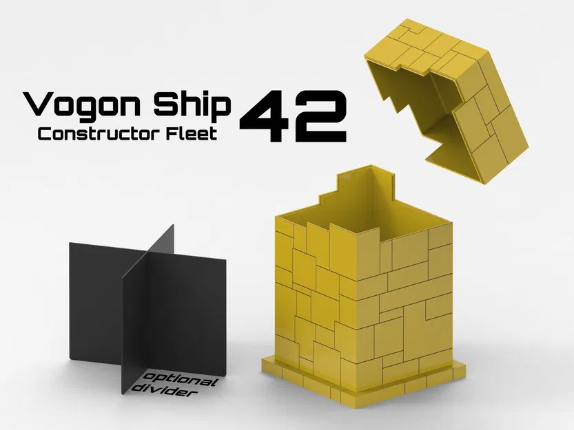 Giá đỡ bút Vogon có nắp từ tàu Constructor - Image 1