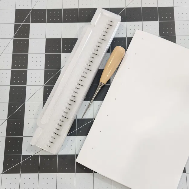 Hướng dẫn công cụ đục lỗ cho sách Coptic - Image 1