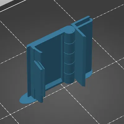 Nắp hộp baking soda v2 với bản lề PiP