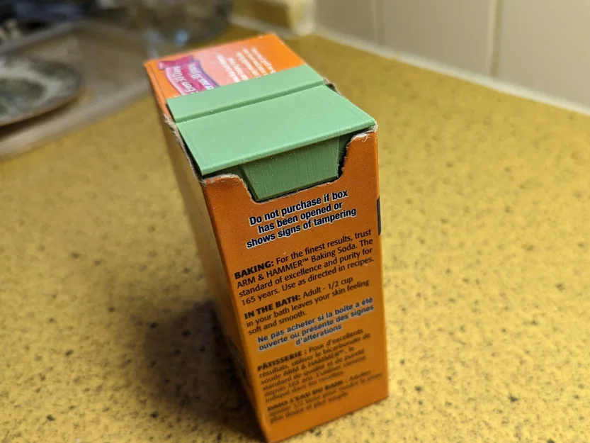 Nắp hộp baking soda v2 với bản lề PiP - Image 4