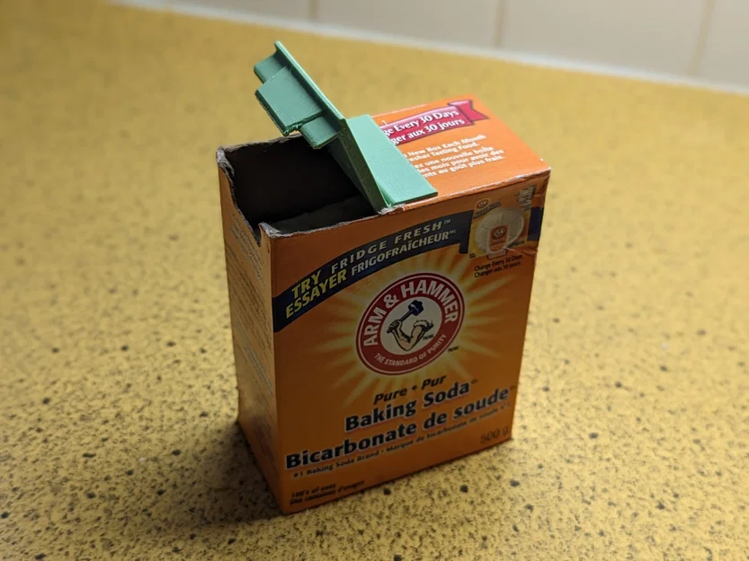 Nắp hộp baking soda v2 với bản lề PiP - Image 5