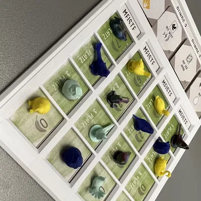 Khung mục tiêu kết thúc vòng chơi Wingspan (phiên bản cải tiến)