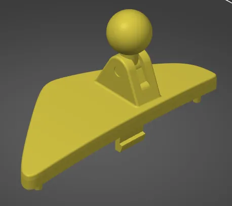 Bìa bảng điều khiển Ford Mondeo MK4 với bộ chuyển đổi giá đỡ điện thoại - Image 1