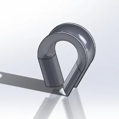 Móc treo dây thừng điều chỉnh kích thước 5mm