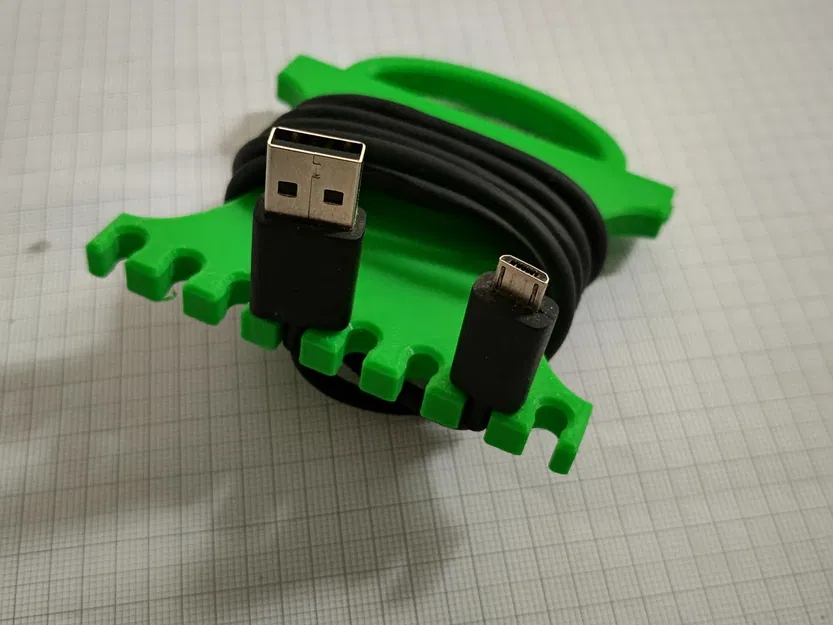 Cuộn dây tổ chức cáp USB nhỏ gọn - Image 2