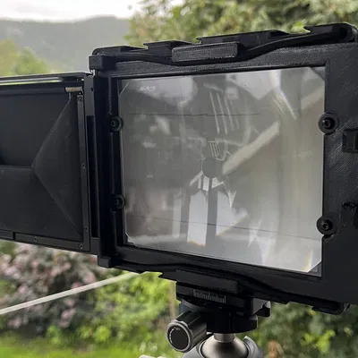 Kính ngắm và mặt kính thật 4x5 cho máy ảnh WillTravel