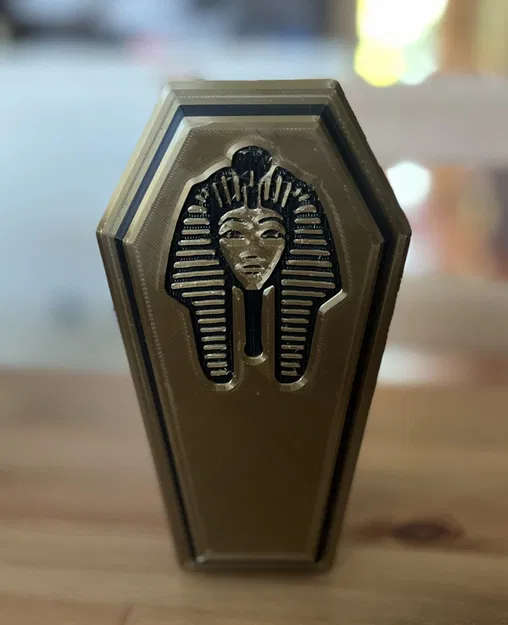 Nắp đậy hình Pharaoh cho quan tài Twist Lock - Image 2