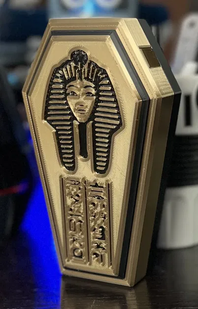 Nắp đậy hình Pharaoh cho quan tài Twist Lock - Image 3