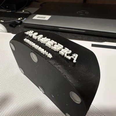 Giá đỡ tay cầm Xbox với mặt sau phẳng cho in 3D