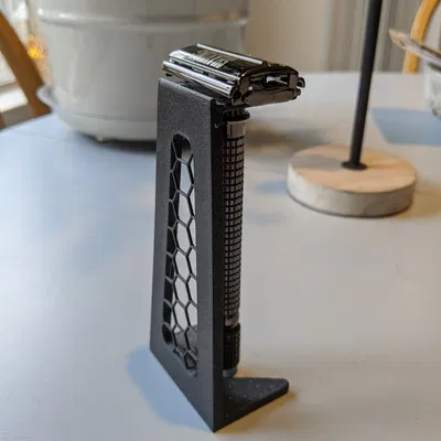 Giá đỡ dao cạo an toàn với thiết kế hình lục giác