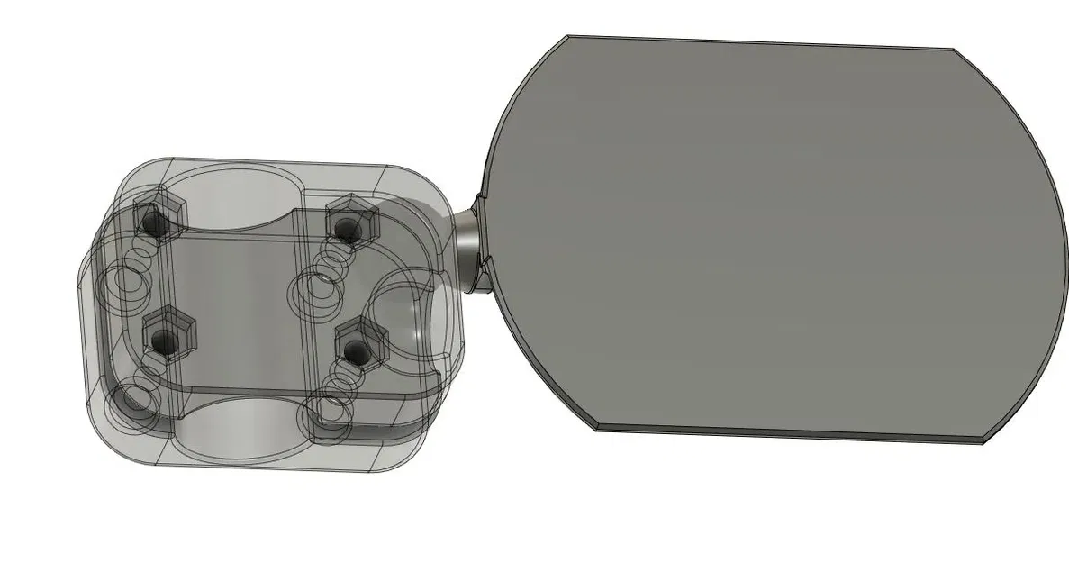 Giá đỡ gương cho máy cắt cỏ John Deere Z900 series - Image 3